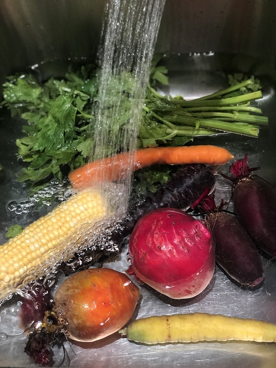 Chosing, washing, and storing Vegetables